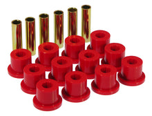 Load image into Gallery viewer, Prothane 67-87 GM Rear Spring &amp; Shackle Bushings (w/ 1.5in Bushings) - Red - eliteracefab.com