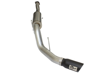 aFe MACHForce XP SS Exhaust 4in Cat-Back w/ Black Tip 2015 Ford F-150 EcoBoost V6 2.7/3.5Ltt aFe