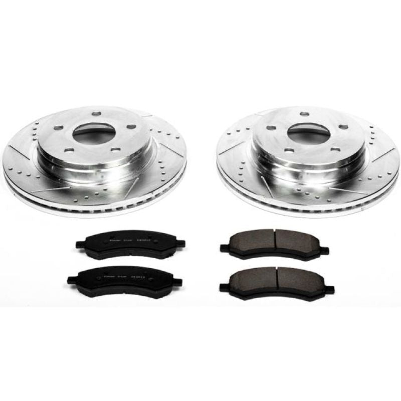 Power Stop 07-09 Chrysler Aspen Front Z23 Evolution Sport Brake Kit - eliteracefab.com