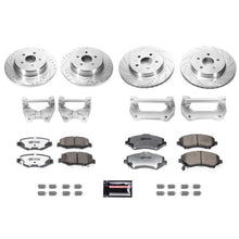 Load image into Gallery viewer, Power Stop 07-17 Jeep Wrangler Front &amp; Rear Big Brake Conversion Kit - eliteracefab.com