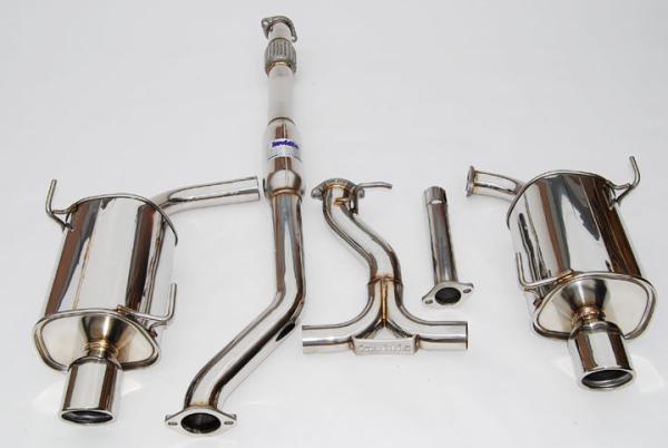 Invidia 10+ Legacy Dual Q300 Cat-back Exhaust - eliteracefab.com