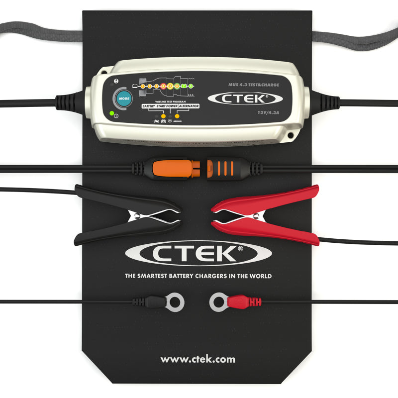 CTEK Battery Charger - MUS 4.3 Test & Charge - 12V CTEK