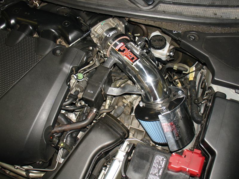 Injen 09-12 Maxima V6 3.5L Polished Short Ram Intake w/ MR Tech/Air Fusion/Heat Shield w/ Brackets - eliteracefab.com