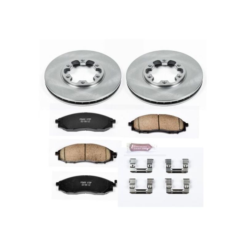 Power Stop 03-04 Nissan Frontier Front Autospecialty Brake Kit - eliteracefab.com