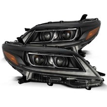 Load image into Gallery viewer, AlphaRex 11-21 Toyota Sienna PRO-Series Proj Headlights Plank Style Black w/Seq Signal/DRL