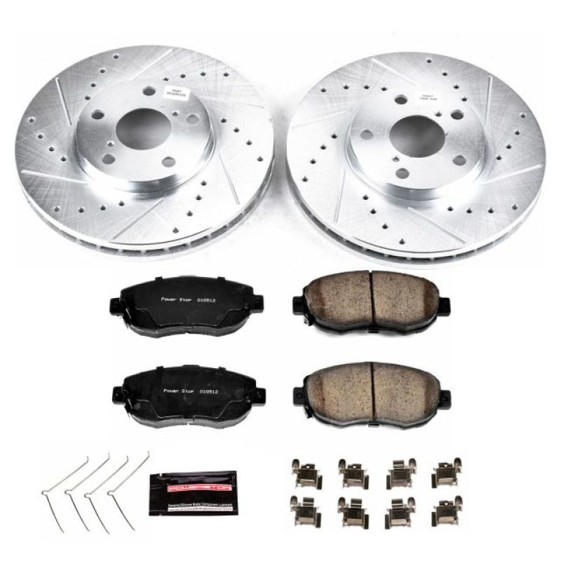 Power Stop 93-05 Lexus GS300 Front Z23 Evolution Sport Brake Kit - eliteracefab.com