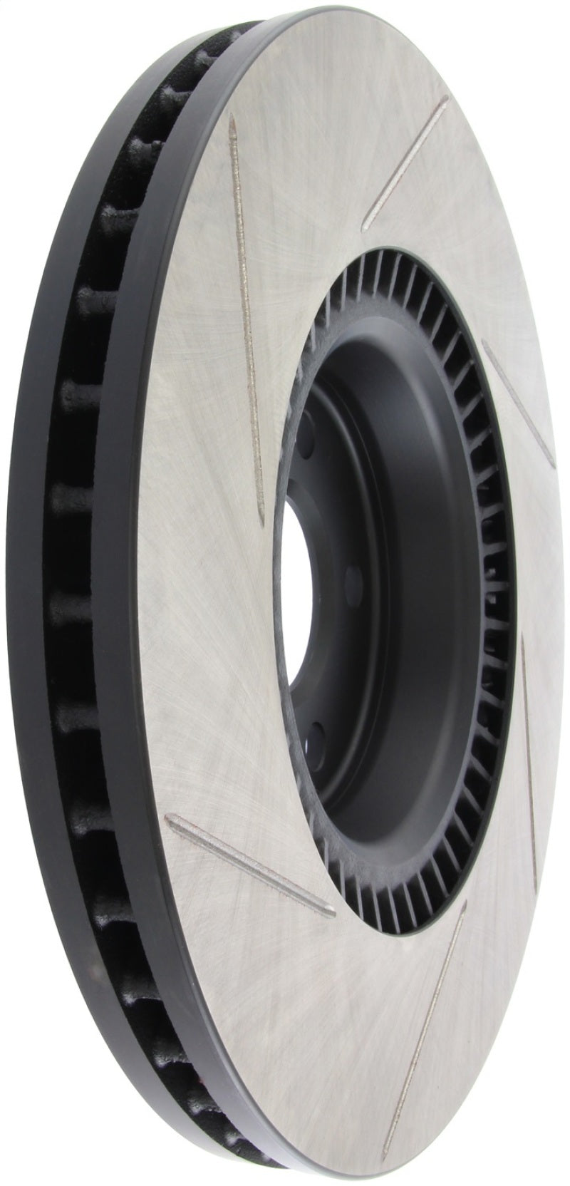 StopTech Sport Slotted (CRYO) 12-18 Audi A6 Quattro / A7 Quattro Front Left Slotted Rotor Stoptech