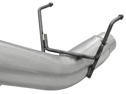 aFe Atlas 5in DPF-Back Aluminized Steel Exh Dodge RAM Diesel 13-14 L6-6.7L Mega Cab w/ Black Tip aFe