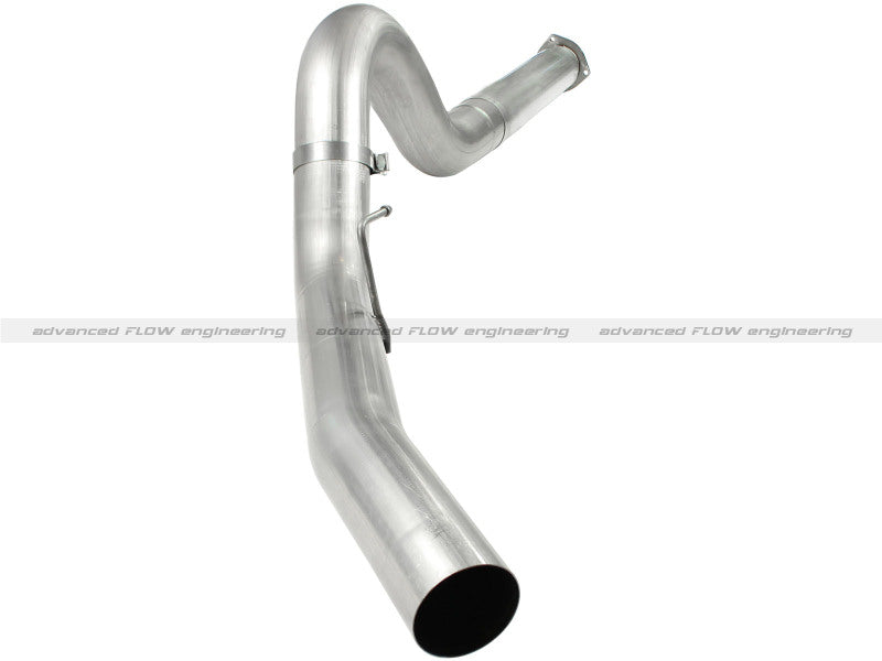 aFe Atlas 5in DPF-Back Aluminized Steel Exh Sys, Ford Diesel Trucks 11-14 v8-6.7L (td) No tip - eliteracefab.com