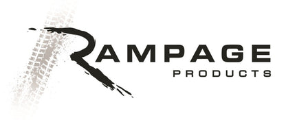 Rampage 1997-2006 Jeep Wrangler(TJ) Grille 3D Single Piece - Black Rampage
