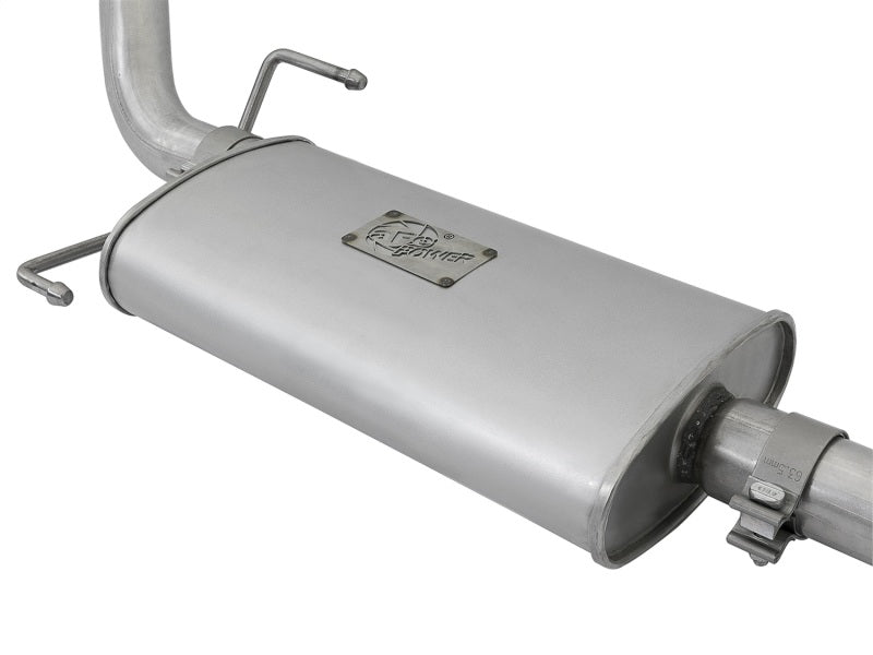 aFe Scorpion 2-1/2in Alum Steel Cat-Back Exhaust w/ Polished Tips 07-17 Toyota FJ Cruiser V6 4.0L - eliteracefab.com