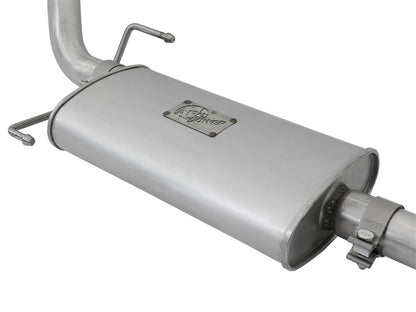 aFe Scorpion 2-1/2in Alum Steel Cat-Back Exhaust w/ Polished Tips 07-17 Toyota FJ Cruiser V6 4.0L - eliteracefab.com