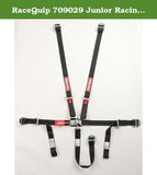 RaceQuip Black JR. L & L 5pt Harness