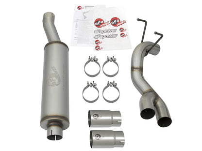 aFe POWER Rebel Series 3.5in 409 SS Cat Back Exhaust w/Pol Tips 14-17 RAM 2500/3500 V8-6.4L Hemi aFe