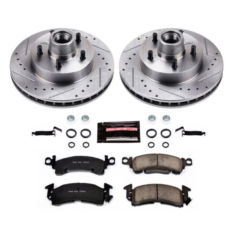 Power Stop 71-73 Buick Centurion Front Z23 Evolution Sport Brake Kit - eliteracefab.com