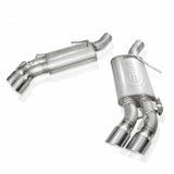 Stainlessworks Axleback Exhaust with Quad Tips (Includes NPP Valves) - 2016+ Chevy Camaro (6.2L V8) - CA16RVMKSFC