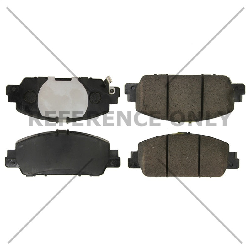 StopTech Sport Performance 13-17 Honda Accord Front Brake Pads - eliteracefab.com