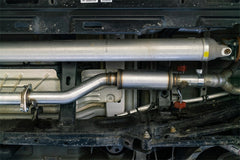 MBRP 3" Single in/out Muffler Replacement, 19-20 Ram 1500 5.7L, High Flow, T409 - eliteracefab.com