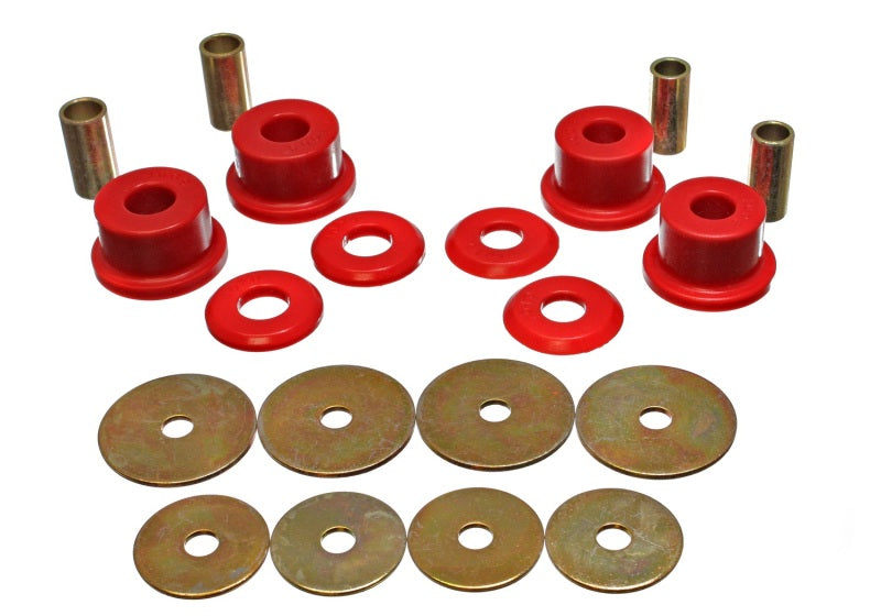 Energy Suspension 90-94 Mitsubishi Eclipse AWD Red Sub-Frame Bushing Set - eliteracefab.com