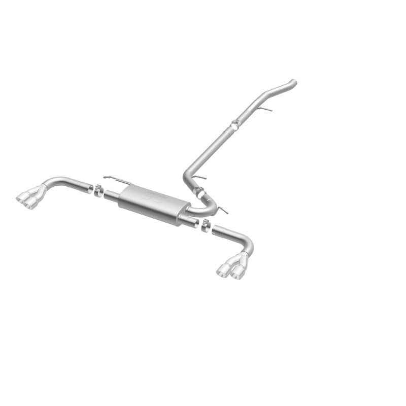 MagnaFlow 15-17 GMC Terrain V6 3.6L 409SS Cat-Back Exhaust Quad Split Rear with 3in Polished Tips Magnaflow