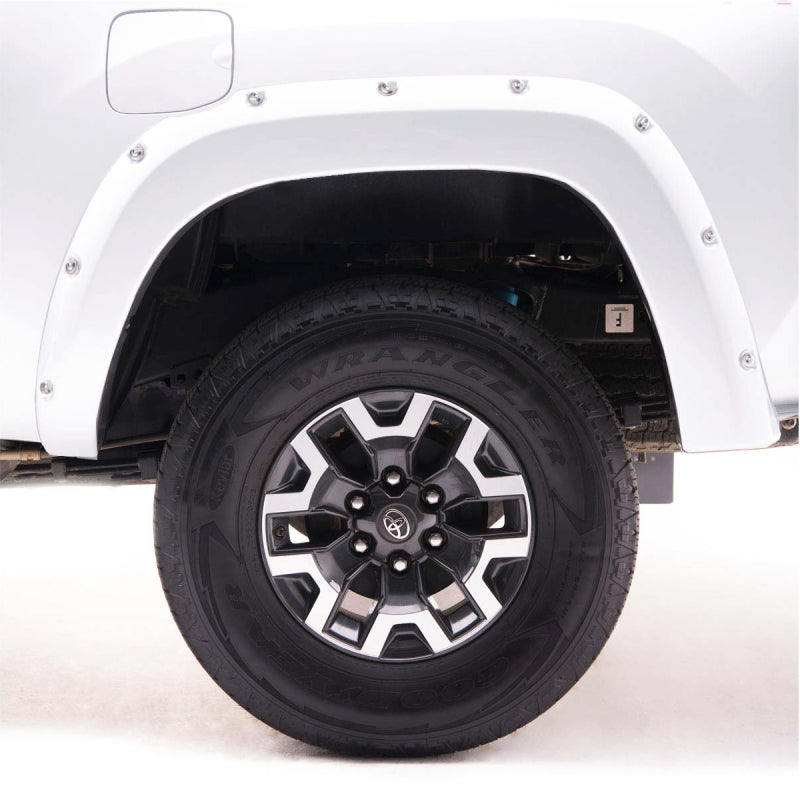 EGR 09+ Dodge Ram LD Bolt-On Look Color Match Fender Flares - Set - Bright White - eliteracefab.com