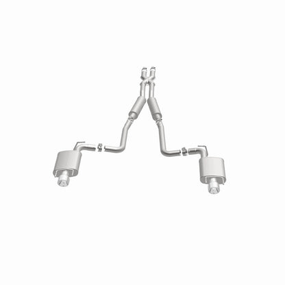 MagnaFlow 10-12 Cadillac CTS V6 3.0L (Exc AWD) Dual Split Rear Exit Stainless Cat Back Perf Exhaust Magnaflow