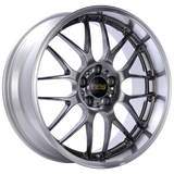 BBS RS-GT 19x10 5x120 ET25 Diamond Black Center Diamond Cut Lip Wheel -82mm PFS/Clip Required