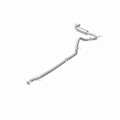 MagnaFlow 12-14 Jeep Wrangler 4dr Single Straight Rear P/S Exit Stainless C/B Performance Exhaust Magnaflow