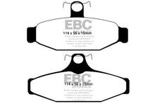 Load image into Gallery viewer, EBC 83-87 Chevrolet Corvette (C4) 5.7 Ultimax2 Rear Brake Pads - eliteracefab.com