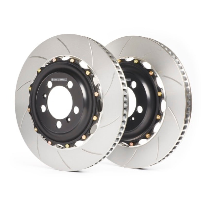 GiroDisc 2020+ Toyota GR Supra 3.0L Front Slotted Rotors GiroDisc