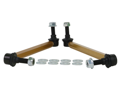 Whiteline Universal Sway Bar - Link Assembly Heavy Duty 330mm-355mm Adjustable Steel Ball - eliteracefab.com