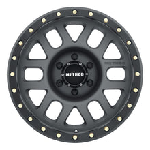 Load image into Gallery viewer, Method MR309 Grid 17x8.5 0mm Offset 6x135 94mm CB Titanium/Black Street Loc Wheel - eliteracefab.com