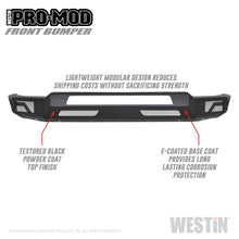 Load image into Gallery viewer, Westin 2019 Dodge Ram 1500 ( Excludes 1500 Classic &amp; Rebel Models ) Pro-Mod Front Bumper - eliteracefab.com