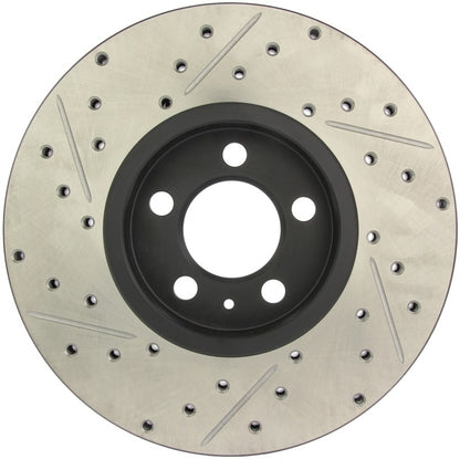 StopTech Slotted & Drilled Sport Brake Rotor - eliteracefab.com