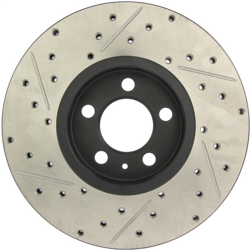 StopTech Slotted & Drilled Sport Brake Rotor - eliteracefab.com