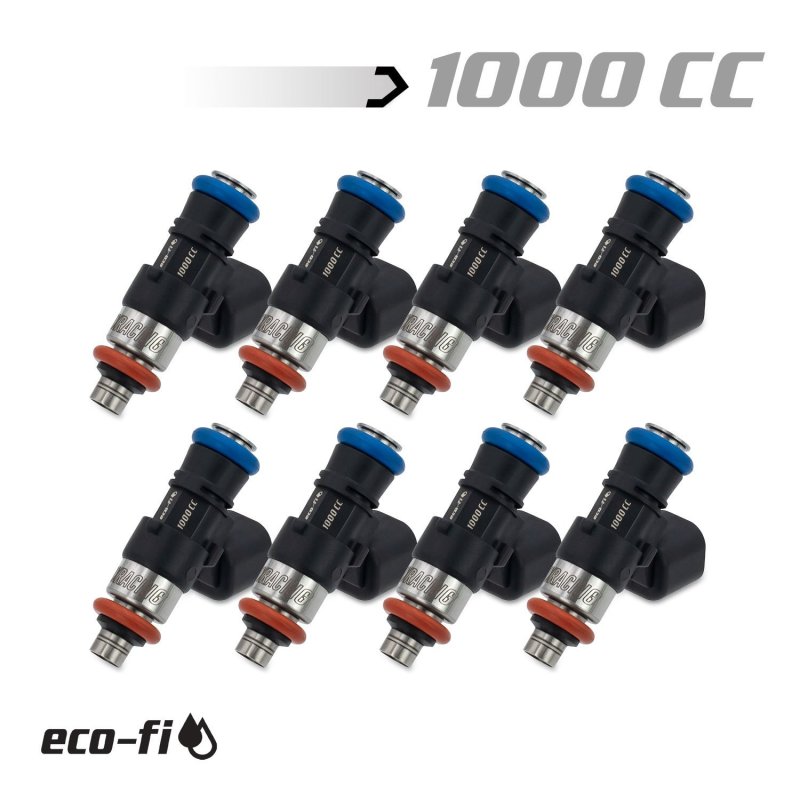 BLOX Racing Eco-Fi Street Injectors 1000cc/min GM LS3/LS7 (Set of 8) BXEF-04914-1000-8 BXEF-04914-1000-8