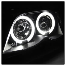 Load image into Gallery viewer, Spyder BMW E46 3-Series 02-05 4DR Projector Headlights 1PC LED Halo Blk PRO-YD-BMWE4602-4D-AM-BK - eliteracefab.com