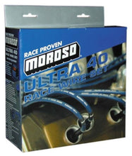 Load image into Gallery viewer, Moroso Chevrolet Big Block Ignition Wire Set - Ultra 40 - Sleeved - Non-HEI - 90 Degree - Black