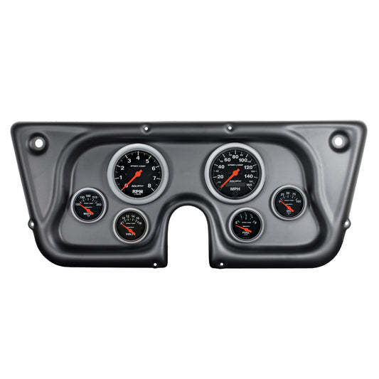 Autometer Sport-Comp 67-72 Chevy Truck C/K/K5/Suburban Dash Kit 6pc Tach/MPH/Fuel/Oil/WTMP/Volt 7032-SC
