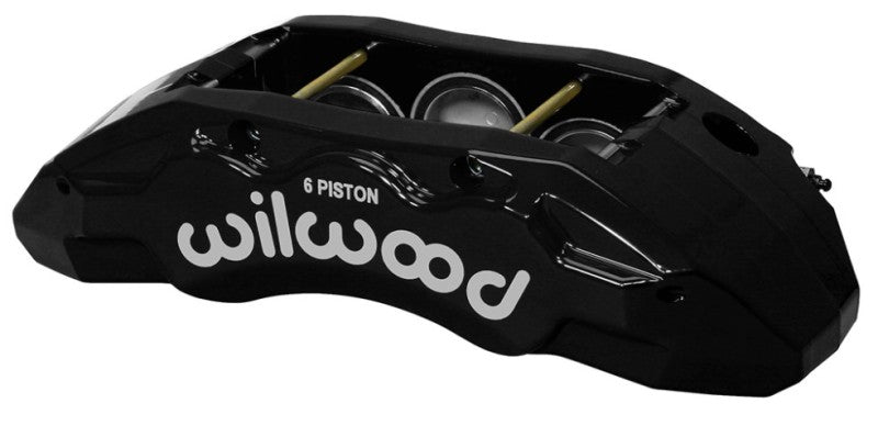 Wilwood Caliper-TX6R- R/H - Black 2.00/1.88/1.88in Pistons 1.50in Disc Wilwood