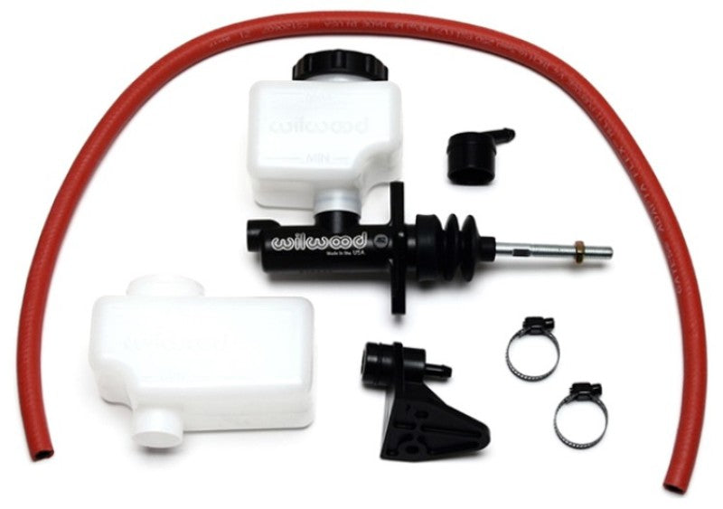 Wilwood Short Remote M/C Kit 13/16in Bore 3/8in-24 Banjo Outlet Wilwood