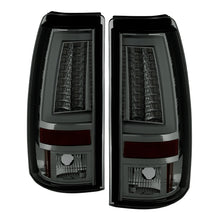 Load image into Gallery viewer, Spyder Chevy Silverado 1500/2500 99-02 Version 2 LED Tail Lights - Smoke ALT-YD-CS99V2-LED-SM - eliteracefab.com