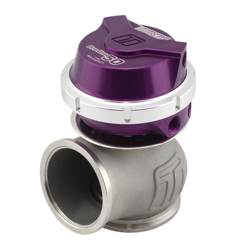 Turbosmart WG50 Gen V Pro-Gate 50 14psi Purple - eliteracefab.com