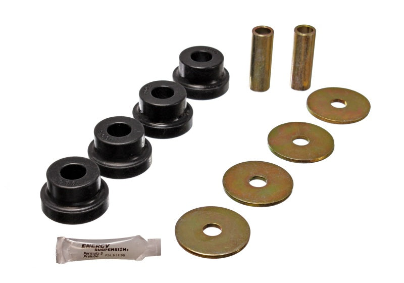 Energy Suspension 70-78 Nissan 240Z/260Z/280Z Black Differential Carrier (Mustache Bar) Bushings - eliteracefab.com