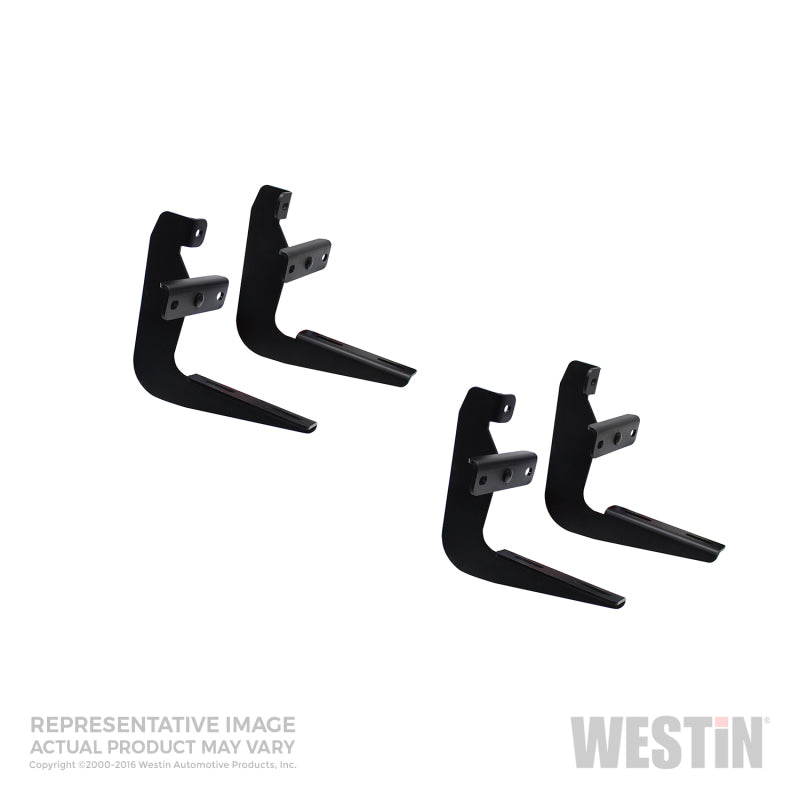 Westin 2005-2013 Chevrolet/GMC Suburban/Tahoe/Yukon/Yukon XL Running Board Mount Kit - Black - eliteracefab.com