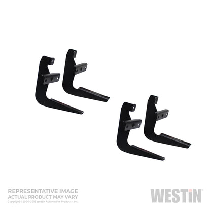 Westin 2011-2017 Toyota 4Runner Trail Running Board Mount Kit - Black - eliteracefab.com
