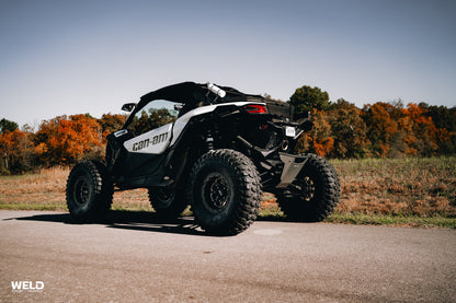 Weld UTV RF Series Cheyenne U511 15x8 Cheyenne Beadlock 4x136 4BS Satin BLK MIL - eliteracefab.com