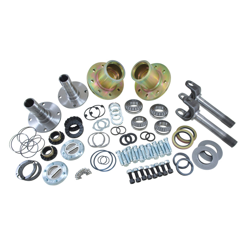 Yukon Gear Spin Free Locking Hub Conversion Kit For SRW Dana 60 94-99 Dodge - eliteracefab.com