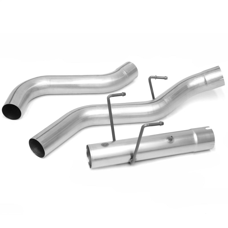 Banks Power 13-18 Dodge RAM Monster Exhaust 4.0in. Single 6.7L CCLB w/ SideKick S/S Black Tip