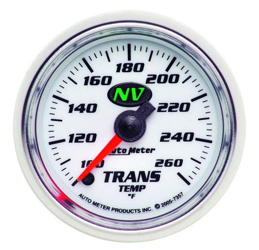 Autometer NV 2-1/16in 100-260 Deg F Digital Stepper Motor Transmission Temp Gauge 7357